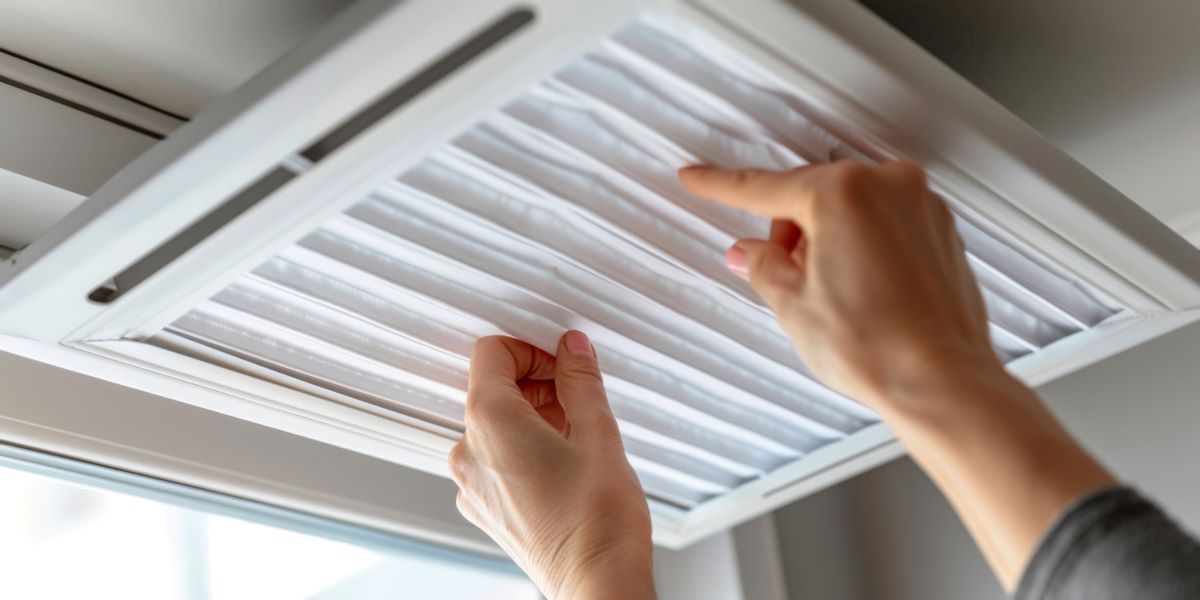 Indoor air qulaity changing filter